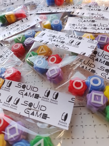Souvenir Gong Gi Para Cumpleaños Pack X 10 Juegos