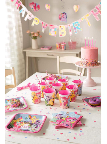 Vasos De Papel My Little Pony 32 Unidades American Greetings