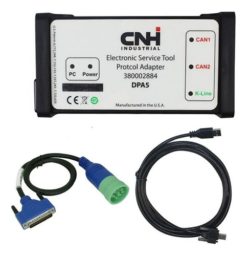 Scanner Cnh Dpa 5 Case New Holland + Cnh Est 9.9