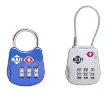 Comprar 2 Candados Tsa De Aluminio Y Combinacion Programable Bulit