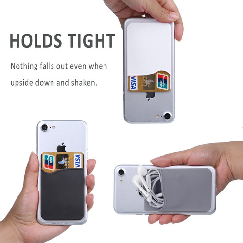 Ywxtw Cartera Para Teléfono Celular, Cartera Adhesiva De Sil