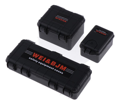 Caja De Equipaje Rc Rock Crawler Negra