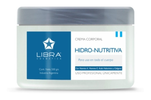  Libra Crema Corporal Hidro Nutritiva Acido Hialuronico