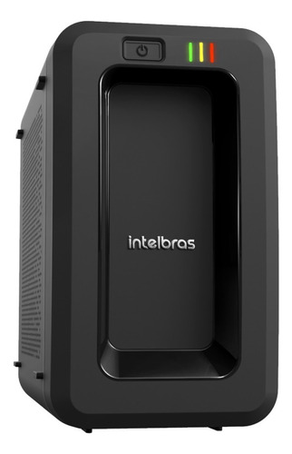 Nobreak Attiv 600va Com 4 Tomadas 120v Intelbras Bivolt Preto