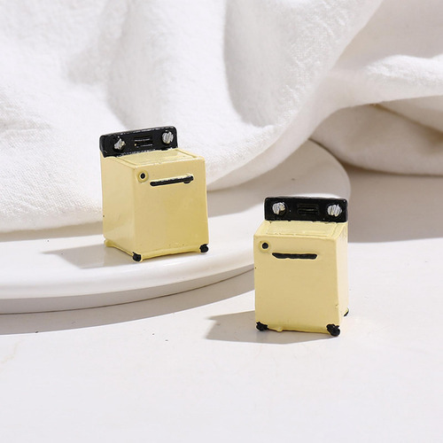 Muebles De Casa De Muñecas, Mini Modelos Simulados Retro,