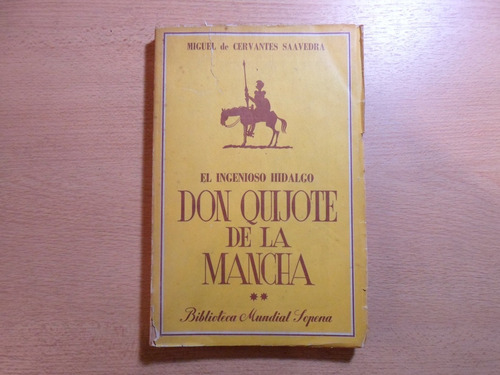 Don Quijote De La Mancha - M.cervantes Saavedra