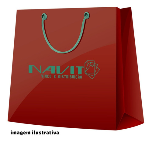 Sac. Papel Personalizado C/ Imagem Offset 23x33x12 50 Uni.