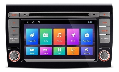 Fiat Bravo 2007-2012 Android 2k Dvd Gps Bluetooth Estereo