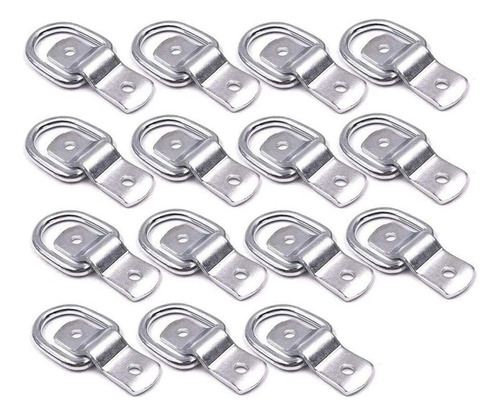 Q 15pcs Anillos En Forma D 1/4 Anclaje Anclaje De Anclaje