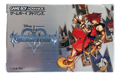 Kingdom Hearts Chain Of Memories Game Boy Advance Japon