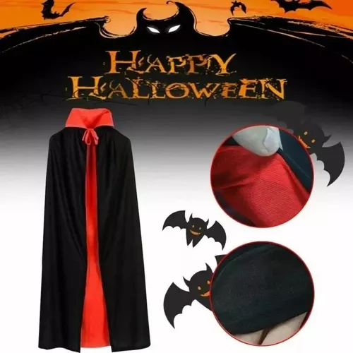 Fantasia Vampiro Drácula Halloween Masculina Luxo C/ Capa - Sulamericana -  Fantasia - Magazine Luiza