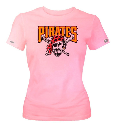 Camiseta Estampada Pirates Baseball Beisbol Piratas Ikrd