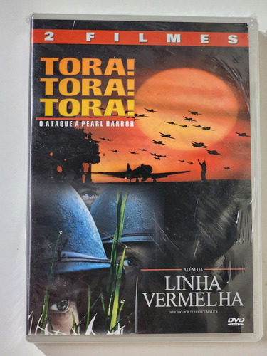 Dvd Tora Tora/ Além Da Linha Vermelha Original Lacrado