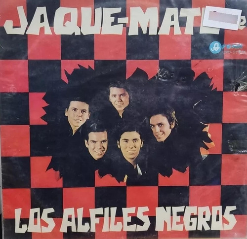 Vinilo De Época Vinilo Los Alfiles Negros- Jaque Mate