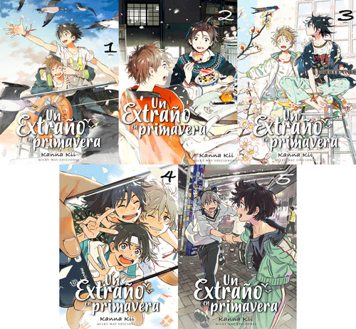 Un Extraño En Primavera Manga Milky Way Español 5 Tomos