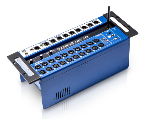 Mesa Digital Audio Som Profissional Soundcraft Ui24r 24 Cnl
