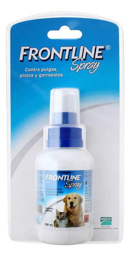 Frontline Spray Antipulgas Garrapatas Perro Gato 100ml