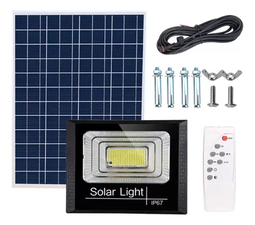 3pcs 25w Al Aire Libre Led Luz Solar Ip67 A Prueba De Agua