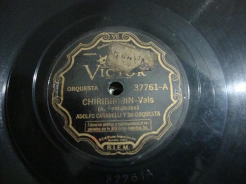 Pasta Adolfo Carabelli Orquesta Rca Victor C73