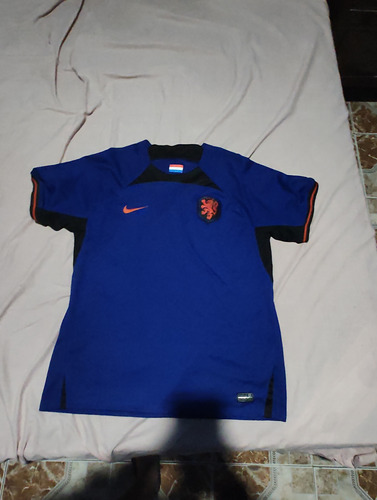 Camiseta Selección De Países Bajos Suplente 2022 Talle Xl 