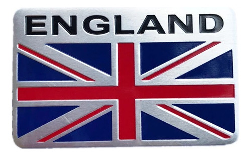 Emblema Rectangular Inglaterra Mini Cooper Land Rover Jaguar