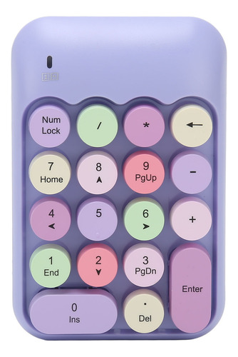 Numérico Inalámbrico Inalámbrico Violet Portable Silent De 2