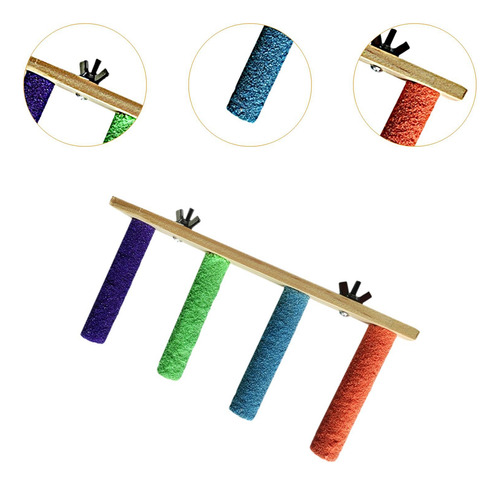 Perca De Madera Perca Y Perca De Toy Animales De 4 Nivel
