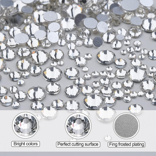Decoración Strass De Uñas Kit 10 Cajas Piedras Para Uñas