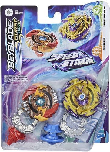 Beyblade Burst Surge Spear Valtryek V6/regulus R6 - Hasbro Color Multicolor