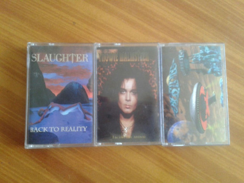 Cassettes Slaughter Boston Yngwie