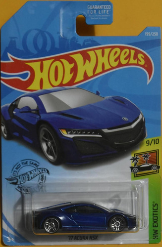 Hot Wheels Acura Nsx 2017  #199