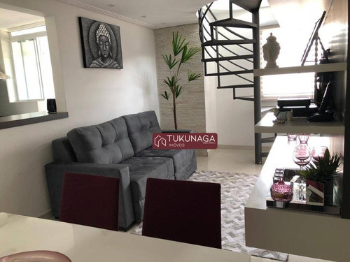 Cobertura Com 2 Dormitórios À Venda, 100 M² Por R$ 490.000,00 - Vila São Ricardo - Guarulhos/sp - Co0052