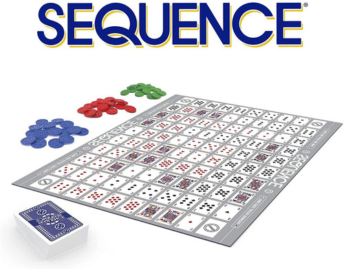 Juego De Mesa Familiar Sequence - 2 A 12 Jugadores Original