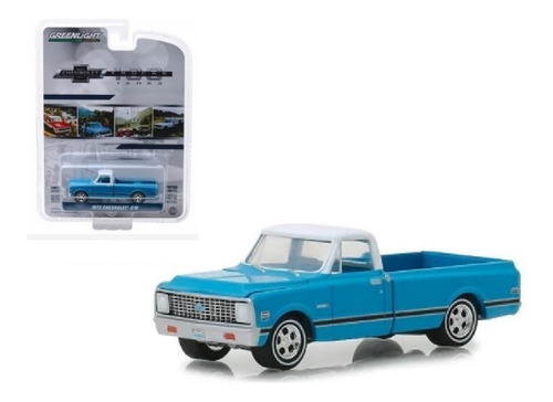 Greenlight 1972 Chevrolet C10  Ruedas De Goma Solo Envios