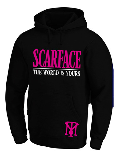 Sudadera Scarface Tony Montana Elvira (the World Is Yours)