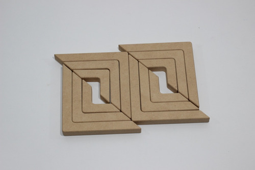 Imagen 2 de 4 de Estrella Aplilable Madera Juguete Didáctico Montessori