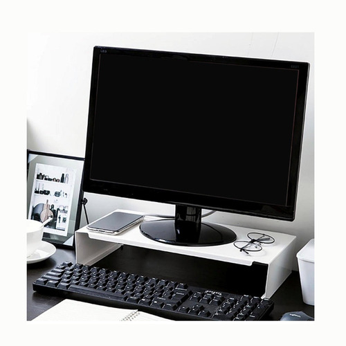 Base Eleva Monitor Pc-notebook, Soporte Escritorio Estante 