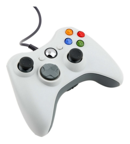 Control Xbox 360 Joystick Mando Pc Notebook Calidad Cableado