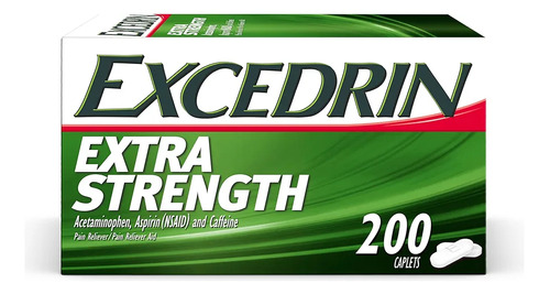 Excedrin Extra Strength 200 Pastillas