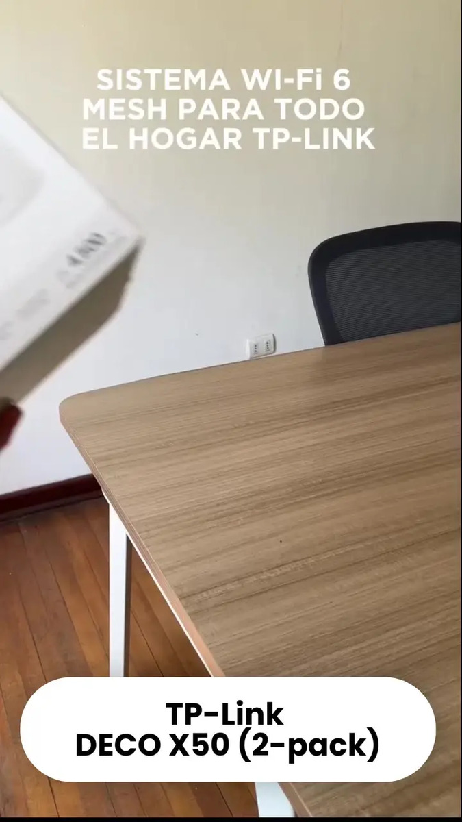 Sistema Wi-Fi 6 mesh TP-Link Deco X50 AX3000 V1 blanco 1 unidades - imagen 2