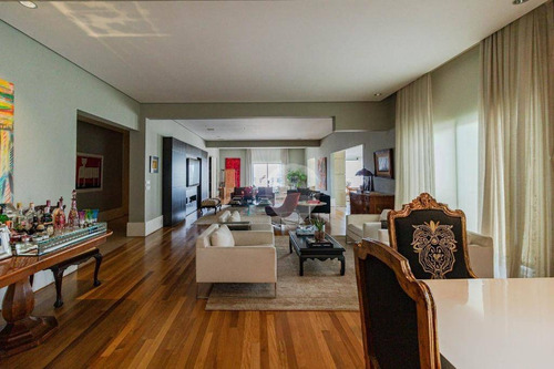 Imagem 4 de 30 de Apartamento Mobiliado, Super Sofisticado, Com 4 Dormitórios Para Alugar, 552 M² Por R$ 54.000/mês - Itaim Bibi - São Paulo/sp - Ap4247