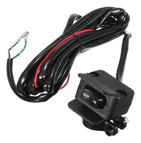 Guincho Universal Mini Rocker Switch Guidão Linha De