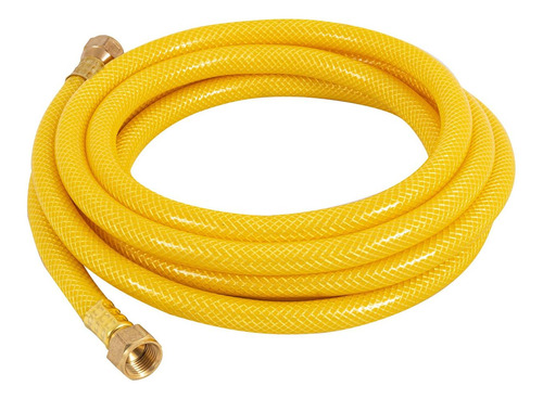 Manguera Para Gas 3/8  Flexible Amarilla De 3 M, C/conexión 