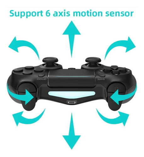 Control Mando Inalámbrico Bluetooth Para Ps4 Y Pc Mod. P02