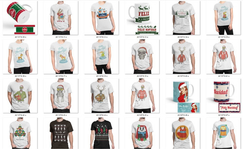 Vectores Digitales Navidad Vol1, Eps, Cdr, Pdf, Sublimar