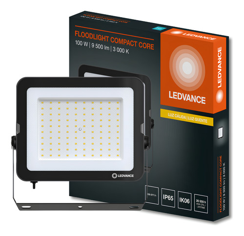 Refletor Floodlight Compact 100w 100° Ip65 Bivolt Ledvance