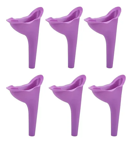 comprar Pacote Com 6 Mictórios Femininos Reutilizáveis Portáteis
