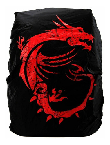 Imagen 6 de 10 de Mochila Para Notebook Hasta 17,3 PuLG Msi Gamer Original