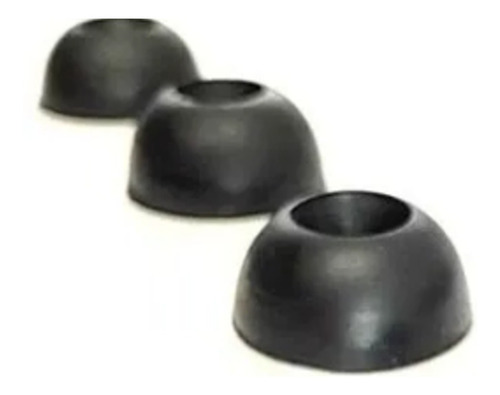 Imagen 3 de 6 de Regaton De Goma X4 Uni Esfera Tope Silla Mesa Mueble No Raya