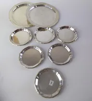 Comprar Antigo Cj Porta Tacas, Copos Garrafas Prata 90 9899 Rrdeco
